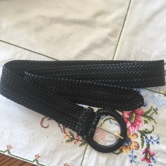 Braided faux Leather Belt - Picture 3 of 5